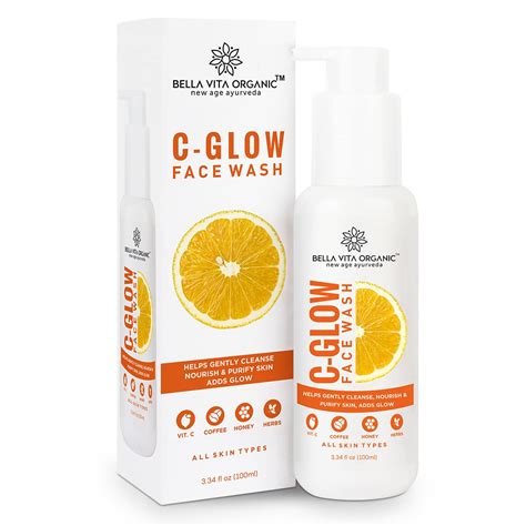 Bella Vita Organic Vitamin C Glow Natural Face Wash With Honey Aloe