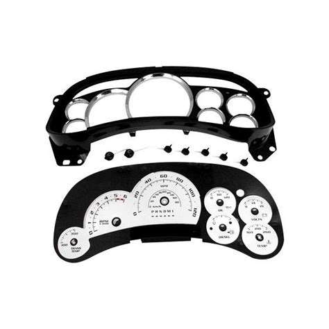 Us Speedo® Gmc Sierra 2006 Escalade Edition Gauge Face Kits