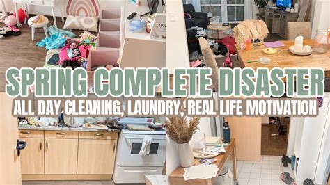 Complete Disaster Spring Clean Declutter Organize Extreme Cleaning