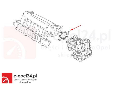 Uszczelka Przepustnicy Do Silnik W Cdti Opel Oe