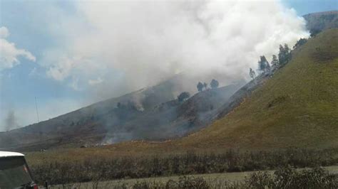 Foto: Kebakaran di Gunung Bromo