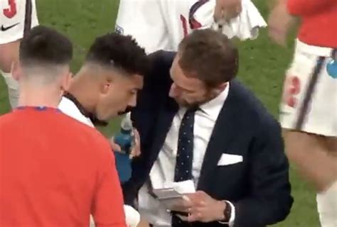 Video Footage Emerges Of Moment Rashford Sancho And Saka Are Asked