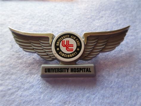 University Air Care Cincinnati Plastic Lapel Pin Ebay