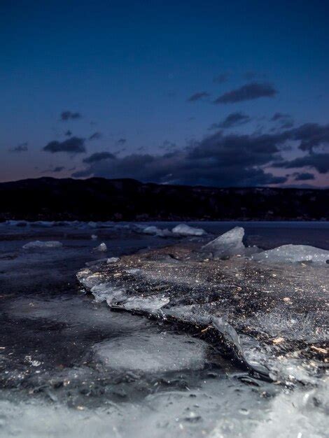 Premium Photo Omiwatari Ice Ridge Formation At Lake Suwa Gods Footsteps
