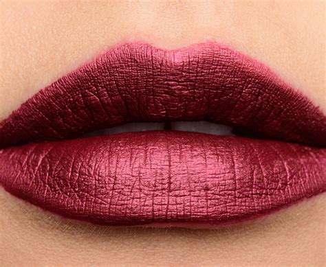Nyx Biker Babe Liquid Suede Metallic Matte Review Swatches