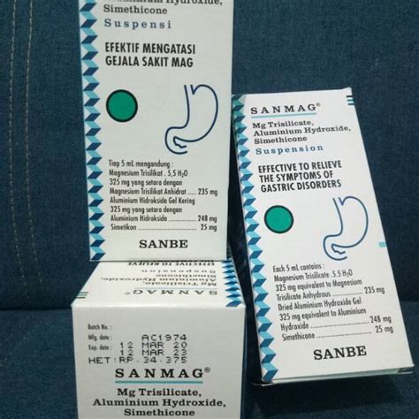 Jual SANMAG SIRUP OBAT MAAG CAIR 120ML Shopee Indonesia