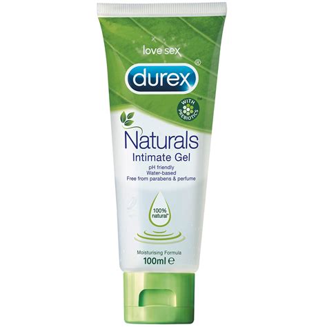 Durex Naturals Intimate Gel 100 ml - Clear - tjek prisen her