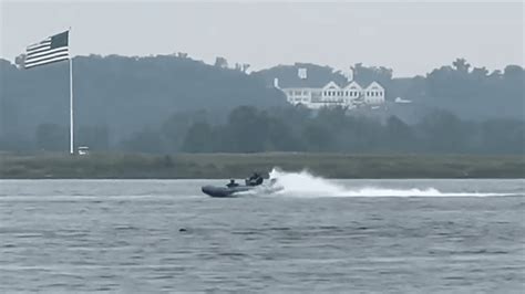 Montgomery County Rescue Crews Respond To Stranded Boater In Potomac River