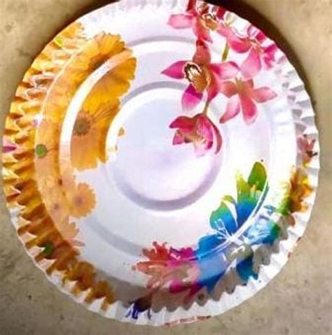 Red Round Disposable Paper Plate At Rs Piece In Bengaluru Id