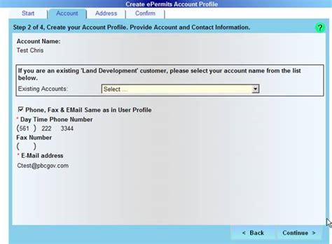 Create an Individual Profile.