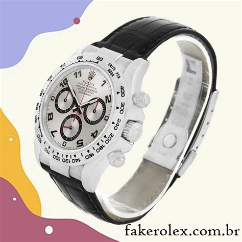 Rolex Daytona Masculino 116519 0103 40mm Tom Prata Mostrador Prateado