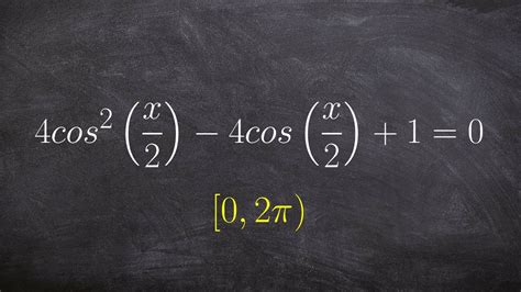 Find Multiple Solutions To A Trigonometric Equation Youtube