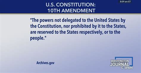 10th Amendment And Balance Of Power C