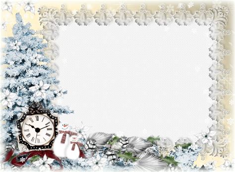 Рождественская рамка PNG