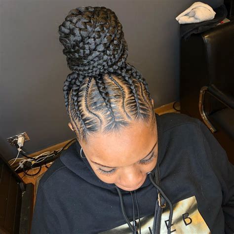 40 Beautiful Braided Updos For Black Women Artofit