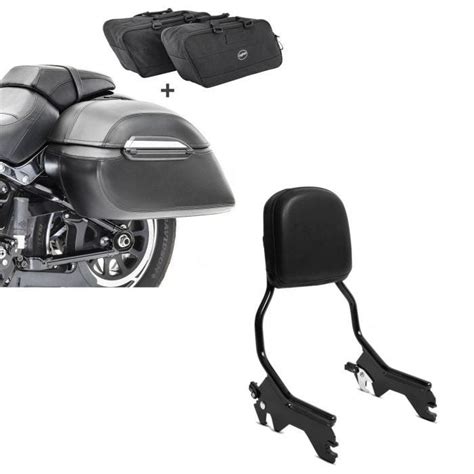 Set Maleta Laterale Set Harley Softail Low Rider Craftride K3 33Ltr En