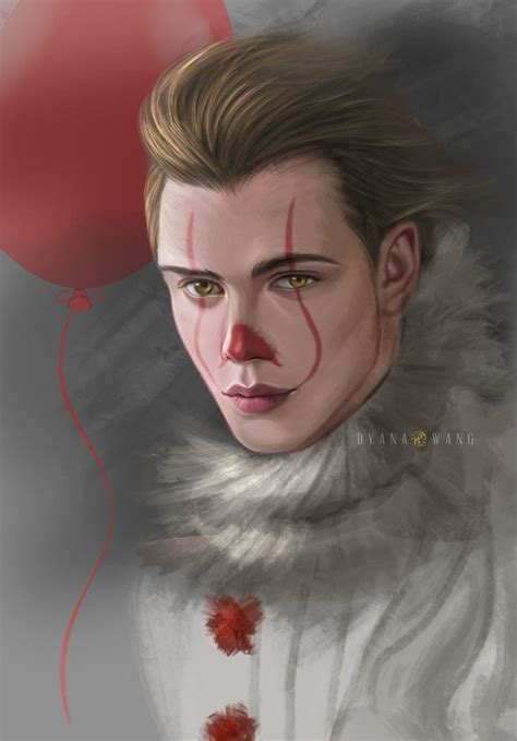 The Daysproject Faces Pennywise Hot Handsome Itmovie Billskargard Clown