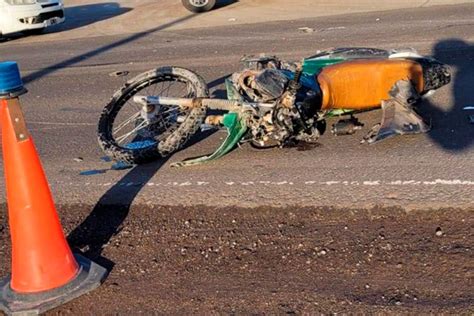 Dos Motociclistas Chocaron Sobre Ruta Y Debieron Ser Hospitalizados