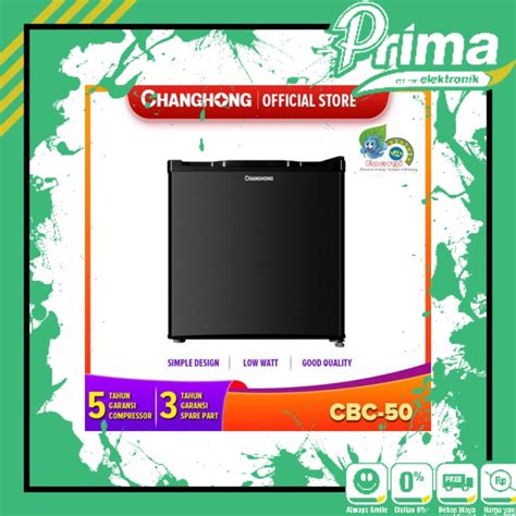 Jual Kulkas Mini Portable Changhong CBC 50 Lemari Es 1 Pintu Mini CBC50