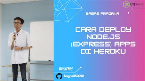 Cara Deploy / hosting Node.js Express Apps di Heroku - YouTube