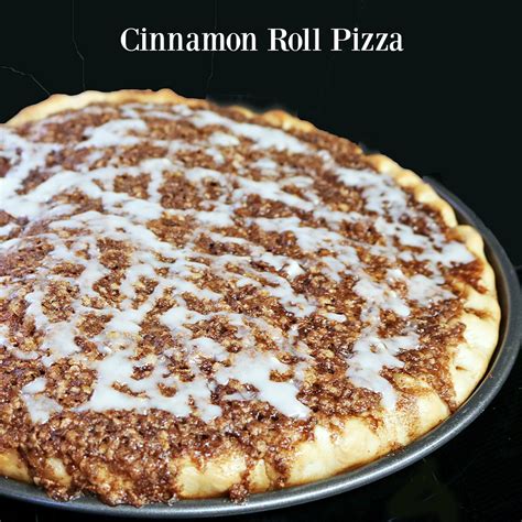 Cinnamon Roll Pizza