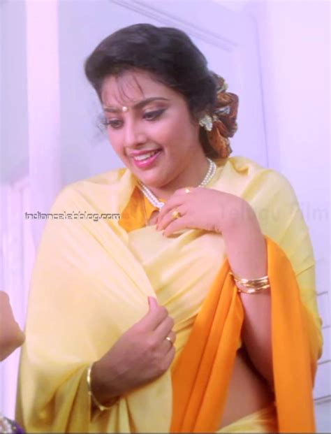 Meena Avvai Shanmugi 28 Tamil Hot Saree Midriff Hd Caps Indiancelebblog