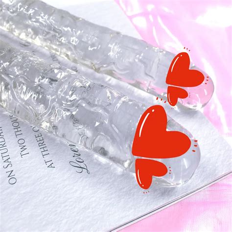 Long Double Ended Dildo Realistic Penis Flexible Dick Adult Sex Toys For Woman Lesbian Couples