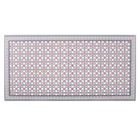 Tapis De Cuisine Vinyle Cozinhar Rouge 50x100cm L Incroyable