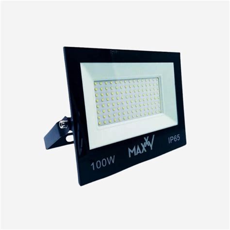 Refletor Led 100w 6500k Bivolt Maxxy Loja Mercolux