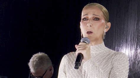 Celine Dion Steals The Show With Emotional Comeback Performance In Front Of Eiffel Tower At