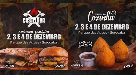 Sorocaba Recebe Festivais Costelada BBQ E Da Coxinha Neste Fim De