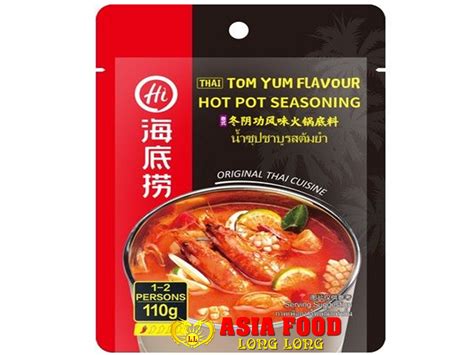 Tom Yum Geschmack Hot Pot Gew Rz G Haidilao Asia Food