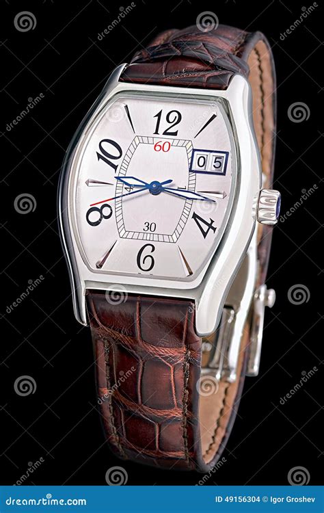 Wrist Watch Stock Photo Image Of Wristlet Strap Accessory 49156304