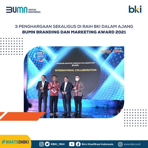 Penghargaan Sekaligus Di Raih Bki Dalam Ajang Bumn Branding Dan