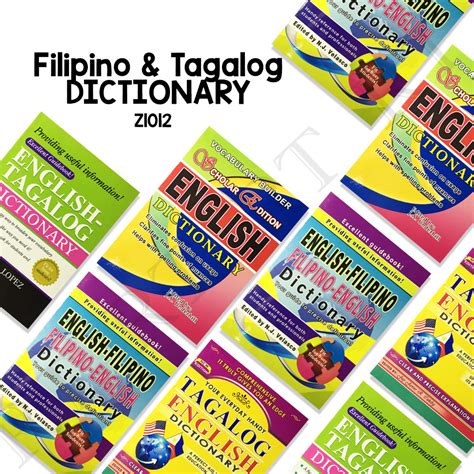 Learning English Tagalogenglish Filipino Dictionary Dictionary Medium