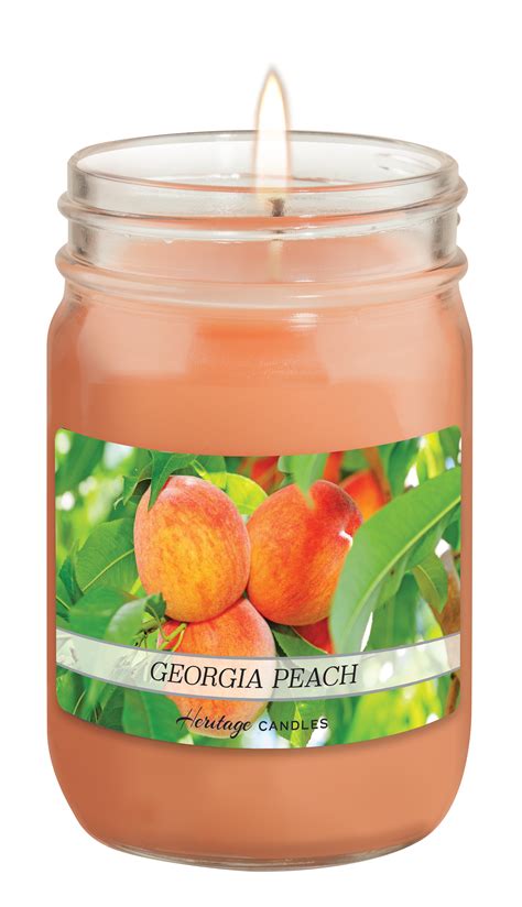 Georgia Peach 12oz Candle - American Fundraising Group