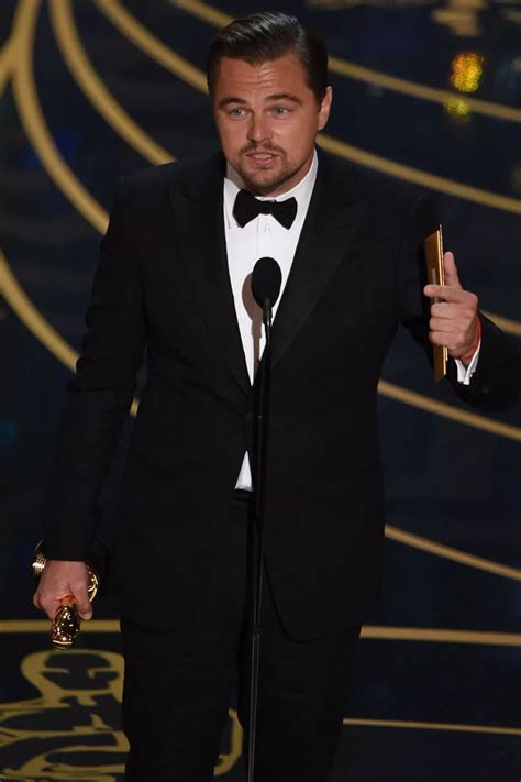 Leonardo DiCaprio wins Oscar for Best Actor for The Revenant role - The