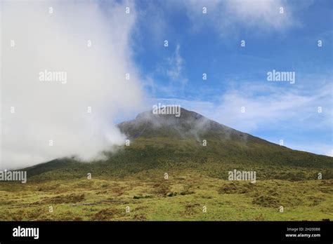 Pico volcano, Pico island, Azores Stock Photo - Alamy