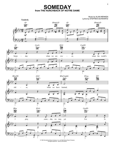 Someday Sheet Music Direct