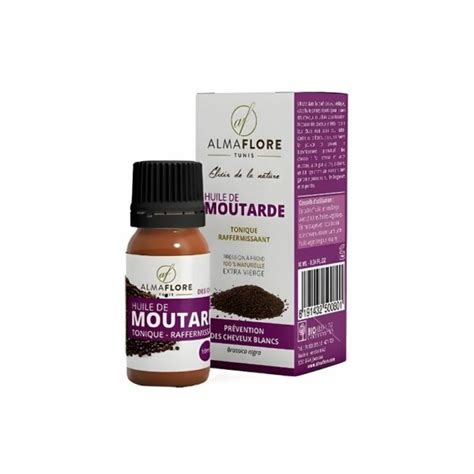 ALMAFLORE HUILE DE MOUTARDE 10 ML Parapharmacie Tn