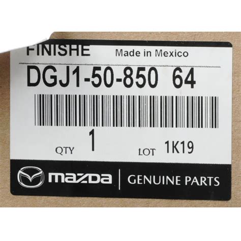 Nuevo Fabricante De Equipos Originales Mazda Cx Moldeo