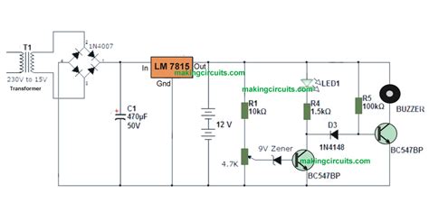 Simple 12V Battery Charger Circuits with Auto Cut-off