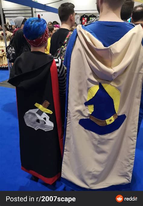 Trimmed Lined Cape Skill 99 Maximum Osrs Runescape Old School Etsy