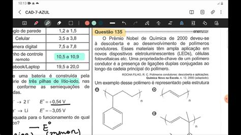 O Premio Nobel De Quimica De 2000 - O Premio Nobel De Quimica De 2000 - NAZAEDU