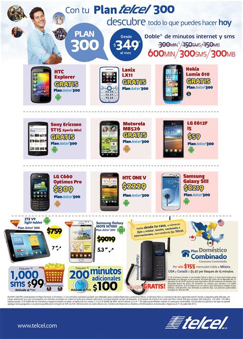 Global Publicidad: Con el Plan Telcel 300... los mejores equipos al ... 