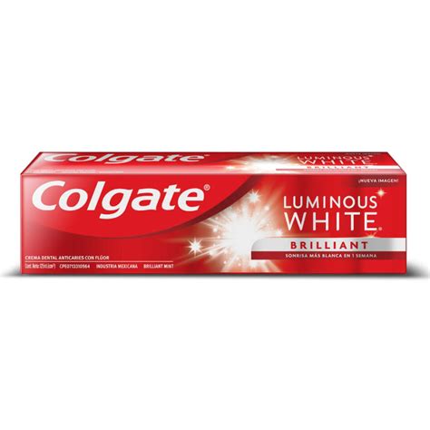 Pasta Dental Colgate Luminous White Brilliant 125ml Pamelita