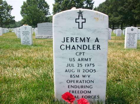 Jeremy Alan Chandler Captain United States Army