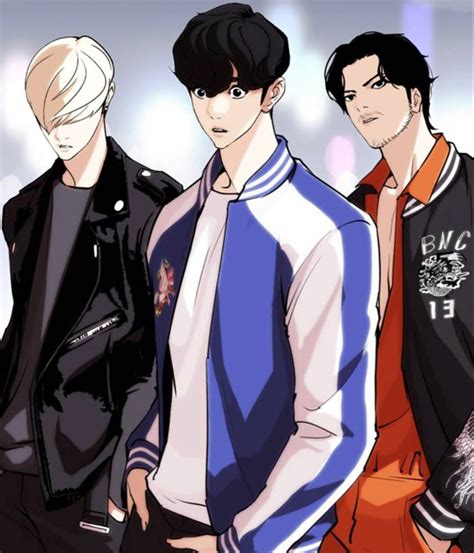 Jay Daniel And Vasco Lookism Webtoon Anime All In One Art Sketches