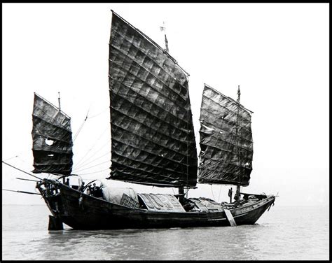 Boats Of Old China 17 Impressive Vintage Pictures Of Chinese Junks In