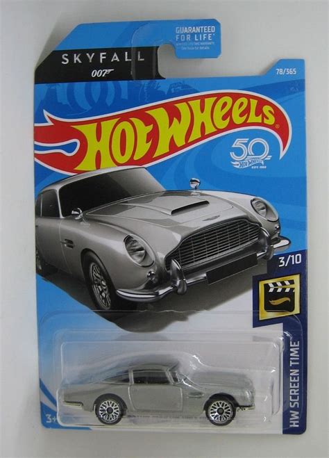 Hot Wheels Th Anniversary Hw Screen Time James Bond Skyfall Aston Martin Dbs